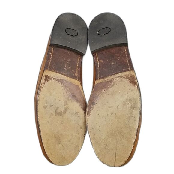 Allen Edmonds Tan Leather Penny Loafers main image 8